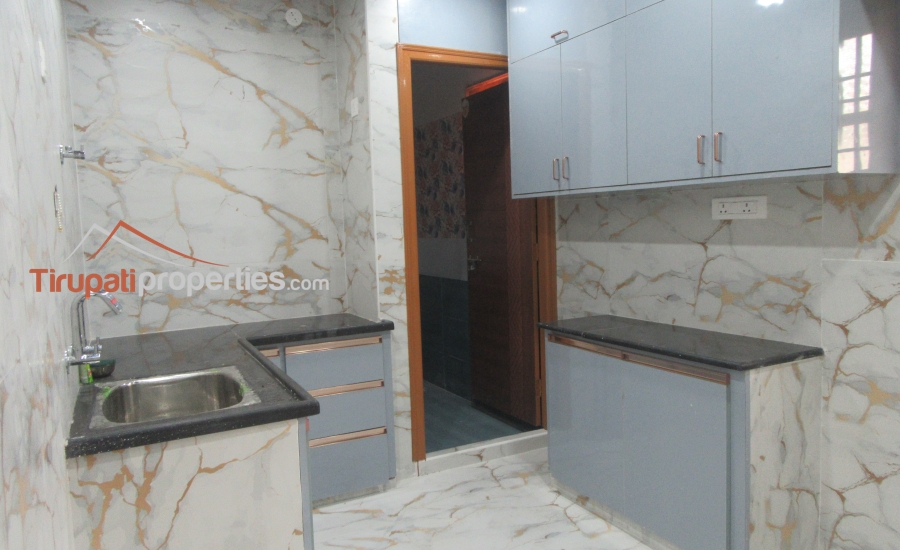 1260 Sft East Facing Ground Floor Double Bedroom New #HouseforRent in Postal Colony, #Tirupati